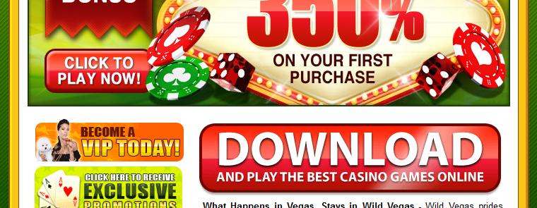 Wild Vegas Casino Bonus Codes 2